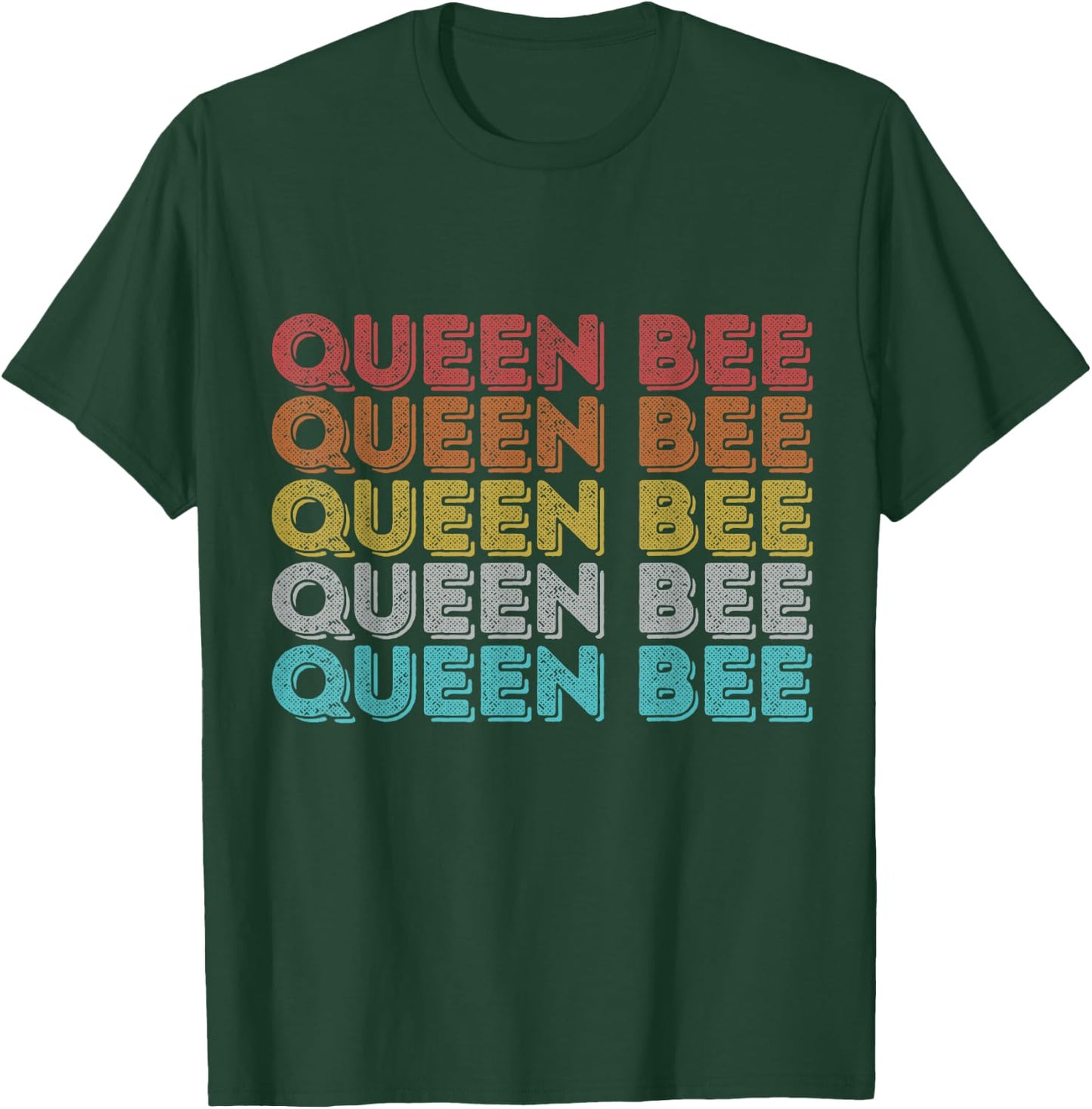 Vintage Retro Queen Bee T-Shirt - T-Shirt | Forest