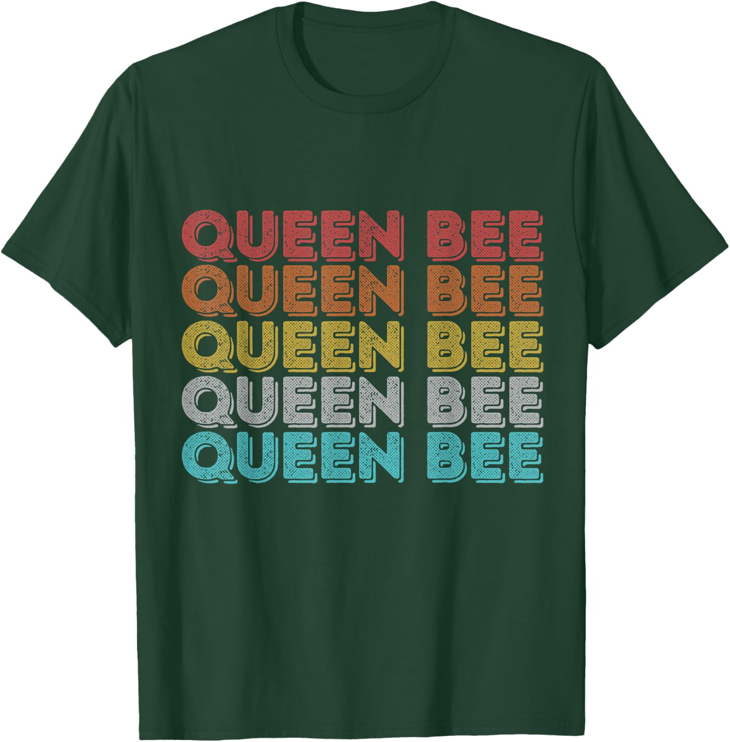 Vintage Retro Queen Bee T-Shirt - T-Shirt | Forest