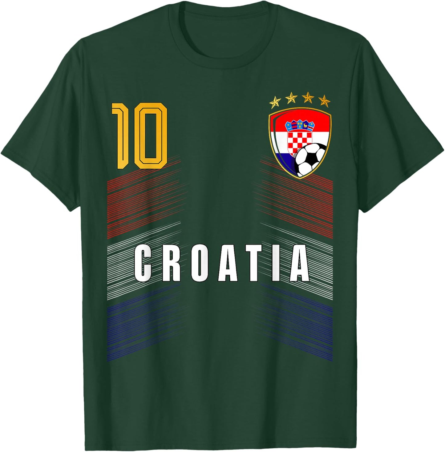 Croatia Flag Croatian Pride Lovers T-Shirt - T-Shirt | Forest