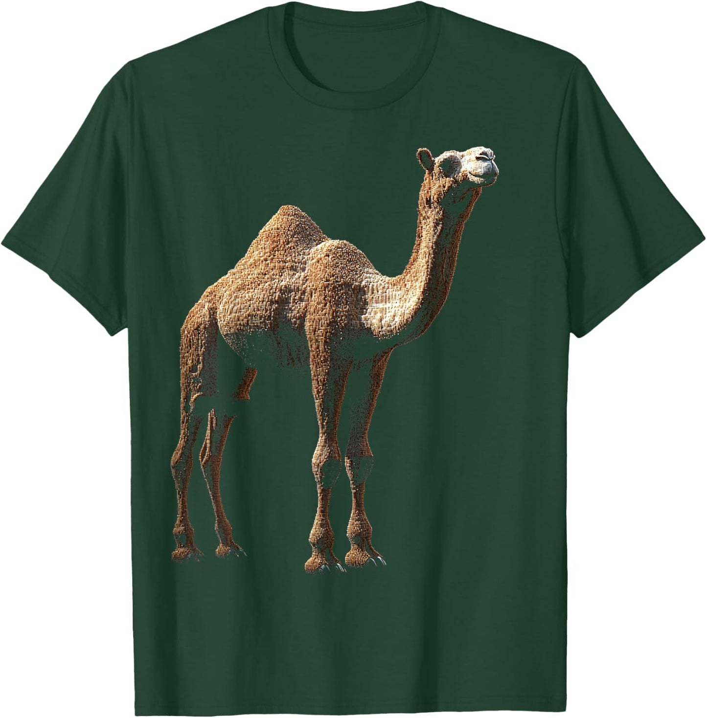 Camel Animal Motif Illustration Camel T-Shirt - T-Shirt | Forest
