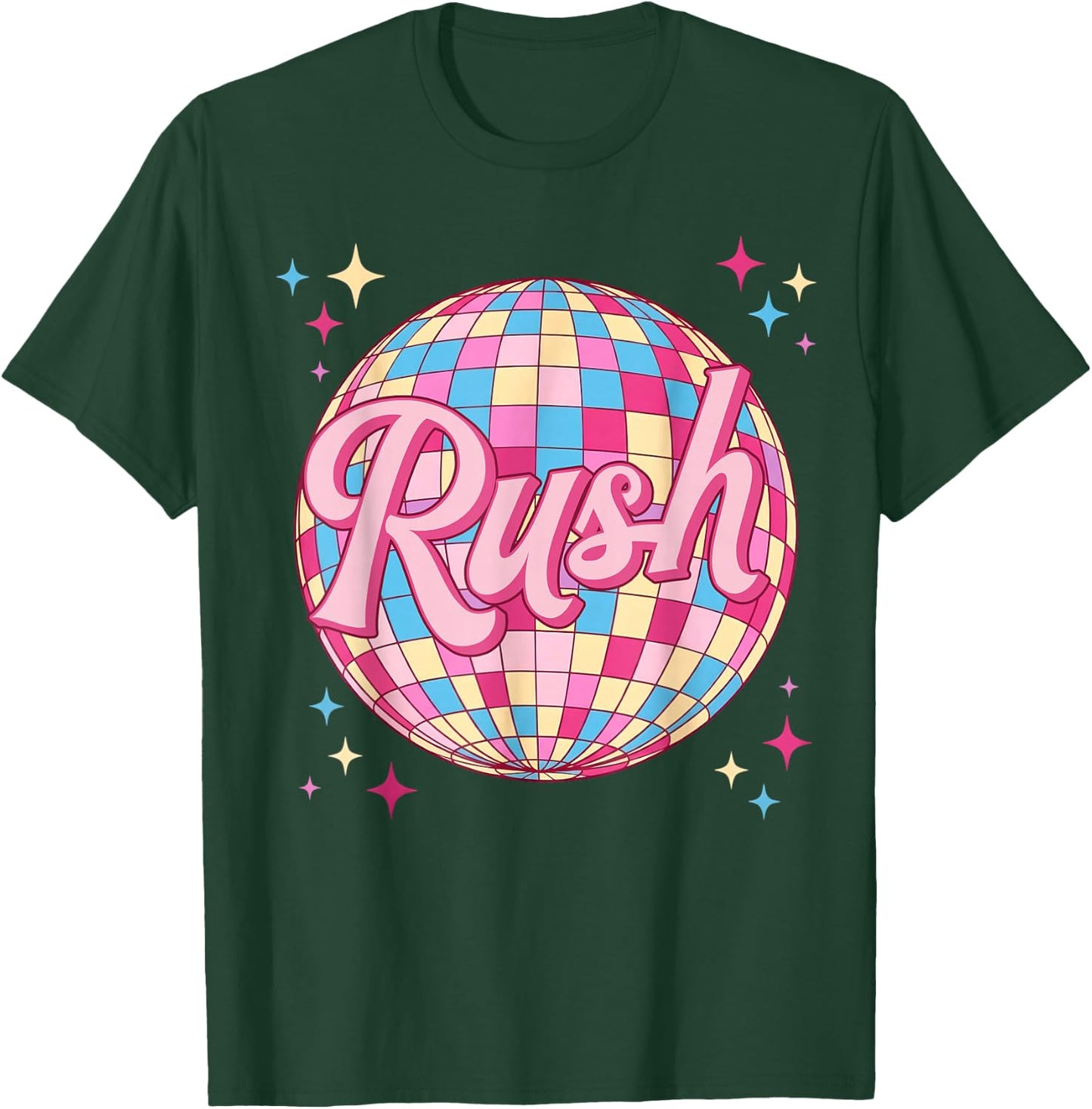 Funny Rush First Name Personalized Women Kids Meme T-Shirt - T-Shirt | Forest