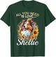 Shetland Sheepdog Dog Sheltie - All you need is Love Men Women Girls Kids T-Shirt - T-Shirt | Forest