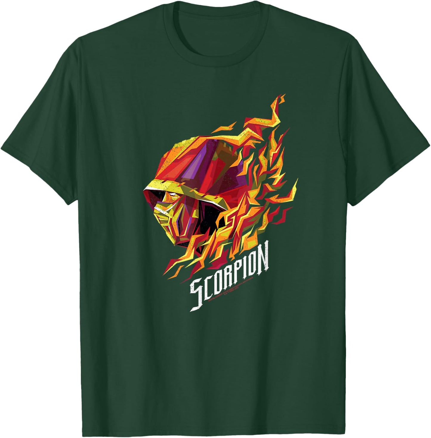 Mortal Kombat Movie The Scorpion T-Shirt - T-Shirt | Forest