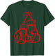 Retro Love Red Boxing Gloves Gifts Boxer Gift T-Shirt - T-Shirt | Forest