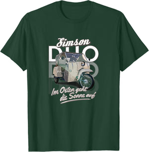 Simson Duo , black, s T-Shirt - T-Shirt | Forest