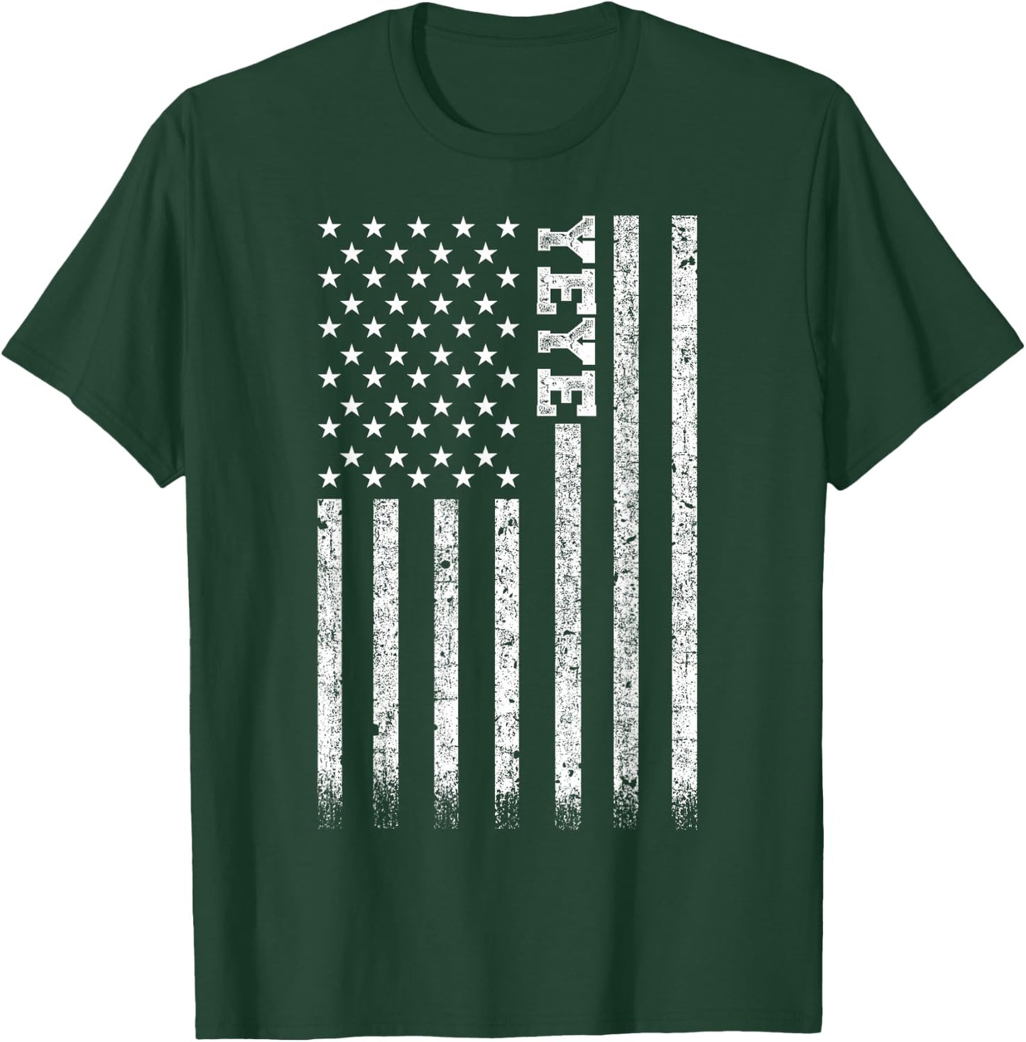 Yeye American Flag T-Shirt - T-Shirt | Forest