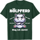 Lustiges Nölpferd Nilpferd Design - Witziges Hippo Motiv T-Shirt - T-Shirt | Forest