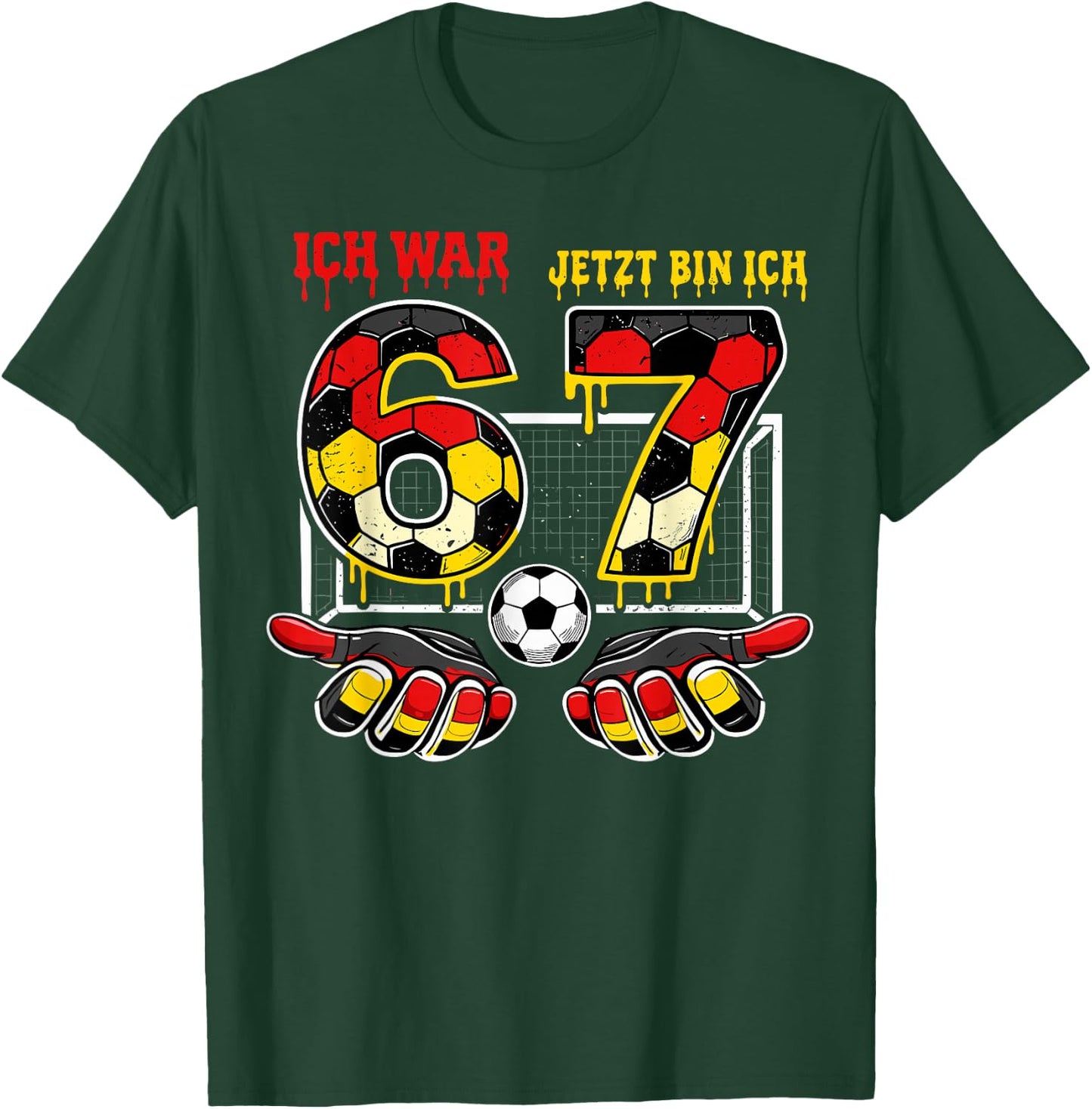 6 7 Geburtstag Six Seven 67 Meme Trend 7 Geburtstagsshirt T-Shirt - T-Shirt | Forest