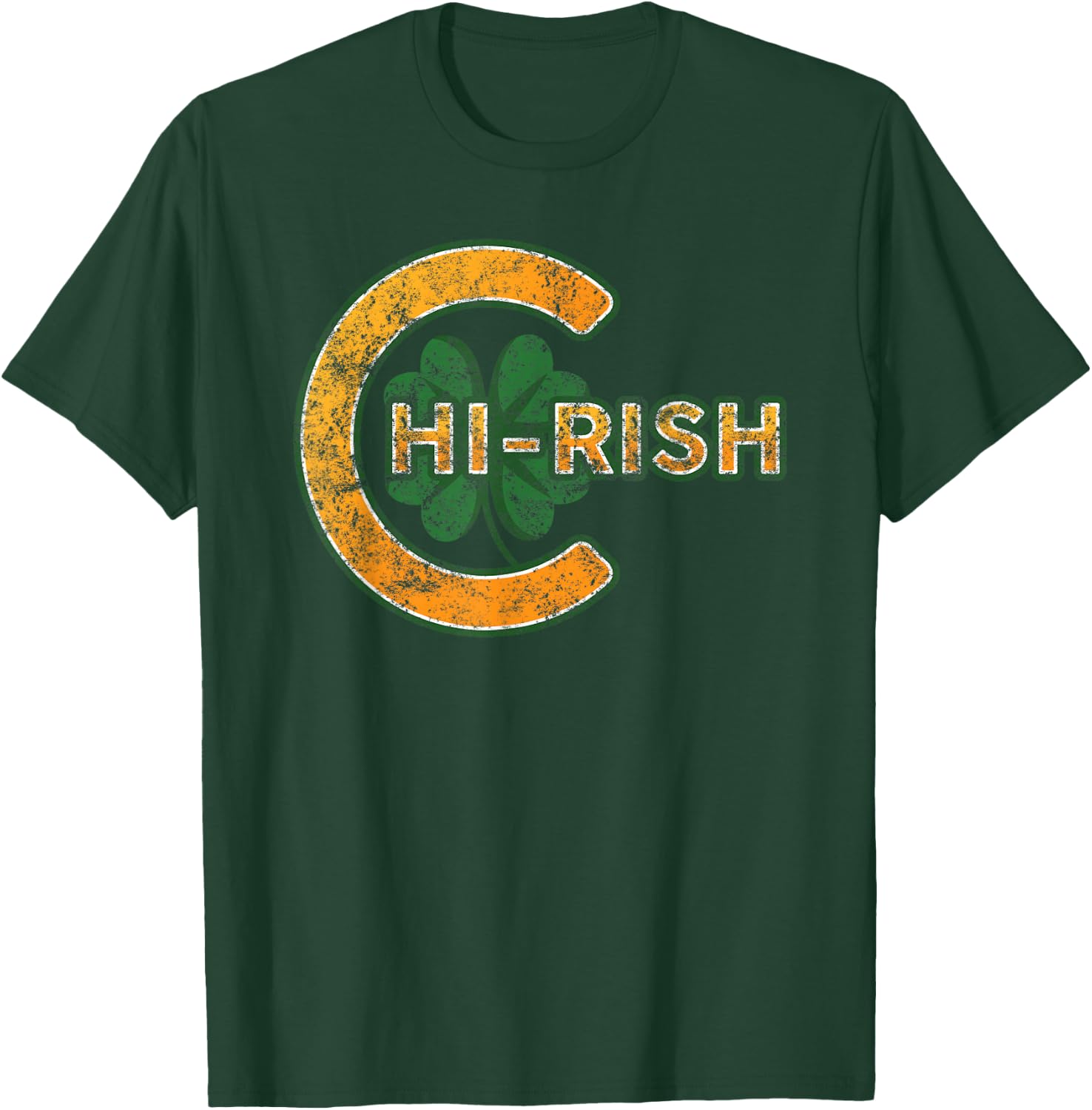 Chirish Chicago Irish Gifts Saint Patricks Day T-Shirt - T-Shirt | Forest