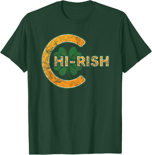 Chirish Chicago Irish Gifts Saint Patricks Day T-Shirt - T-Shirt | Forest