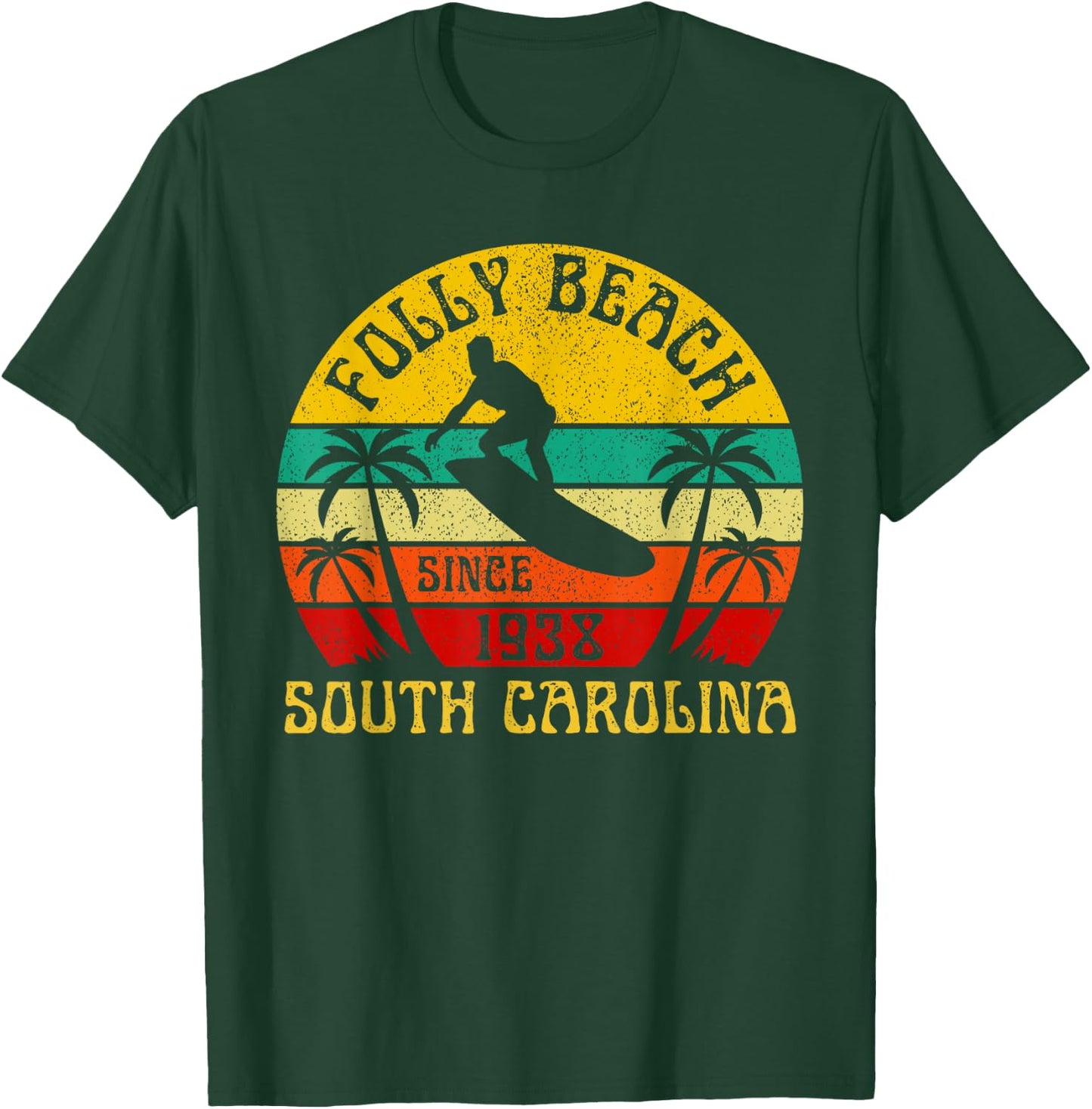 Folly Beach T-Shirt - T-Shirt | Forest