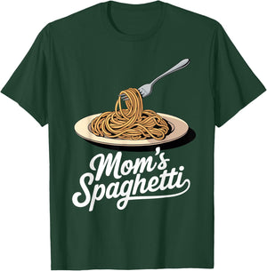 Spaghetti Mom's Humor Design for Spaghetti Lovers T-Shirt - T-Shirt | Forest
