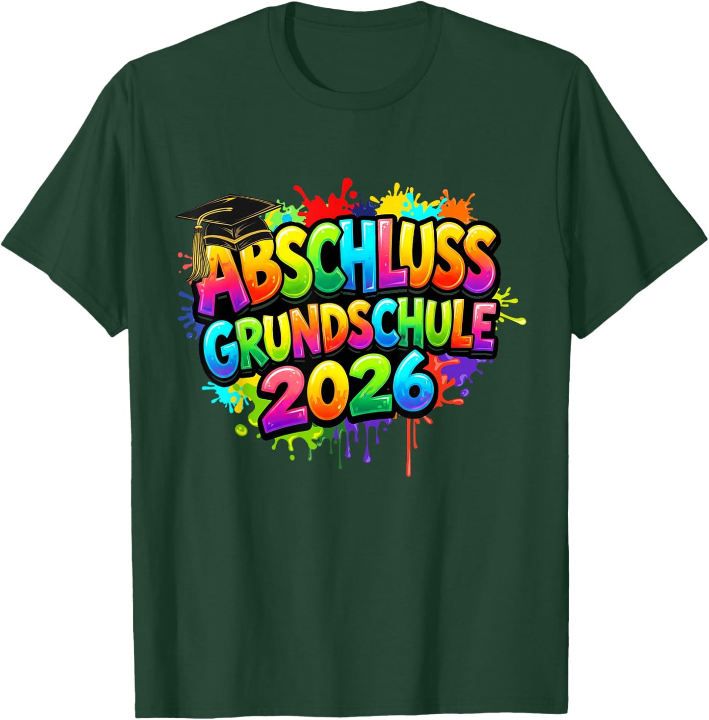 Grundschule Absolvent Abgänger Grundschule Abschluss 2026 T-Shirt - T-Shirt | Forest