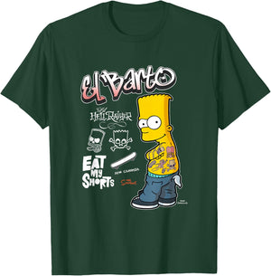 The Simpsons El Barto Eat My Shorts T-Shirt - T-Shirt | Forest