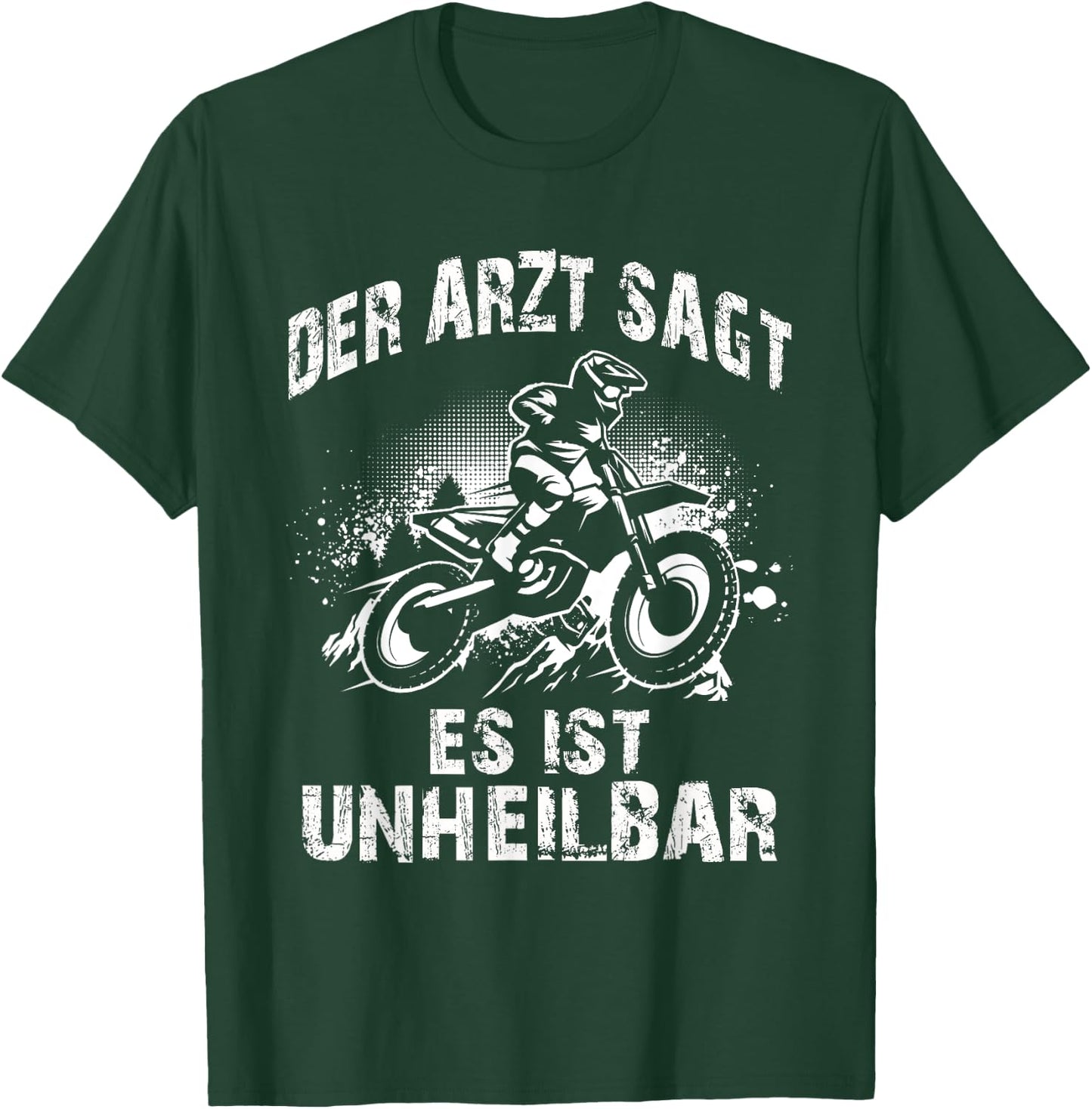 Motocross Enduro Dirt Bike Supercross Offroad Children's Cross , black T-Shirt - T-Shirt | Forest