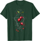 Geometrische Kirsche T-Shirt - T-Shirt | Forest