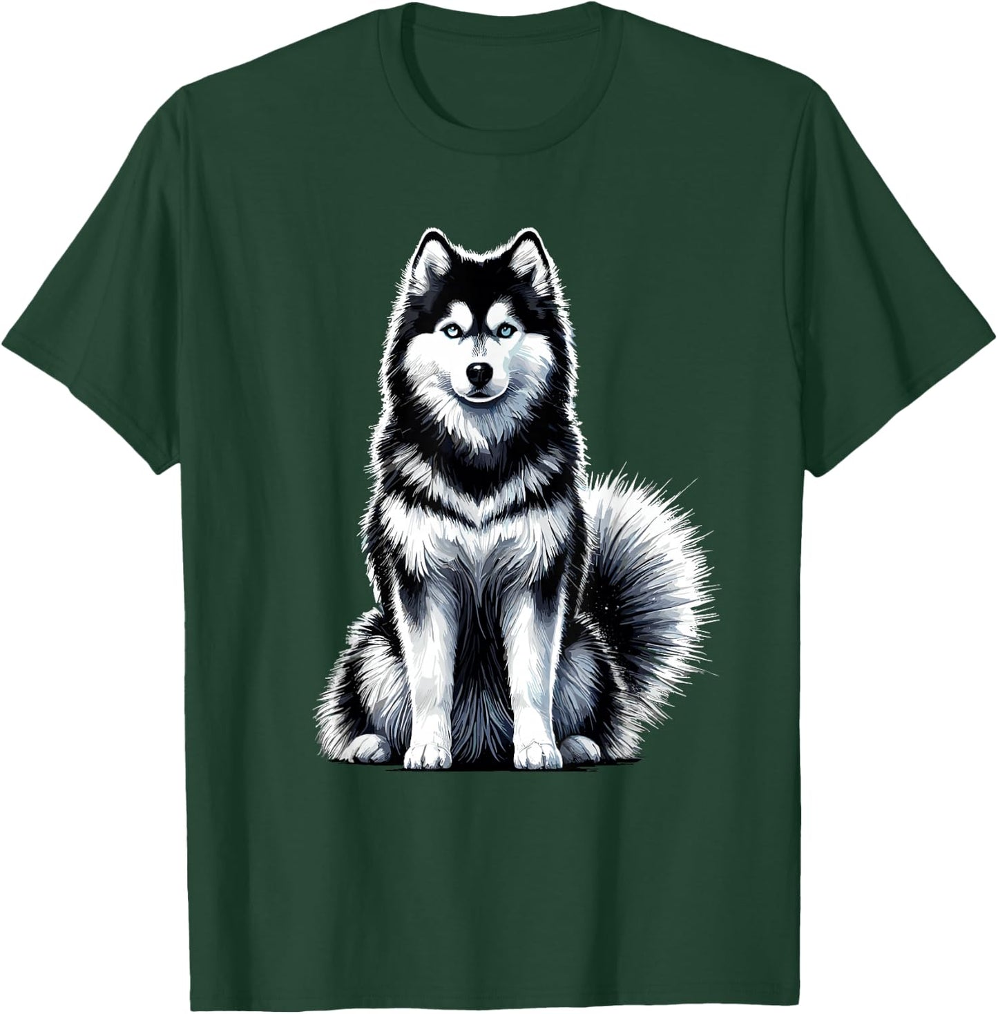 Siberian Husky Siberian Huskies T-Shirt - T-Shirt | Forest