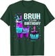 Bruh It's My Birthday Llama Pinata Birthday Boys Girls T-Shirt - T-Shirt | Forest
