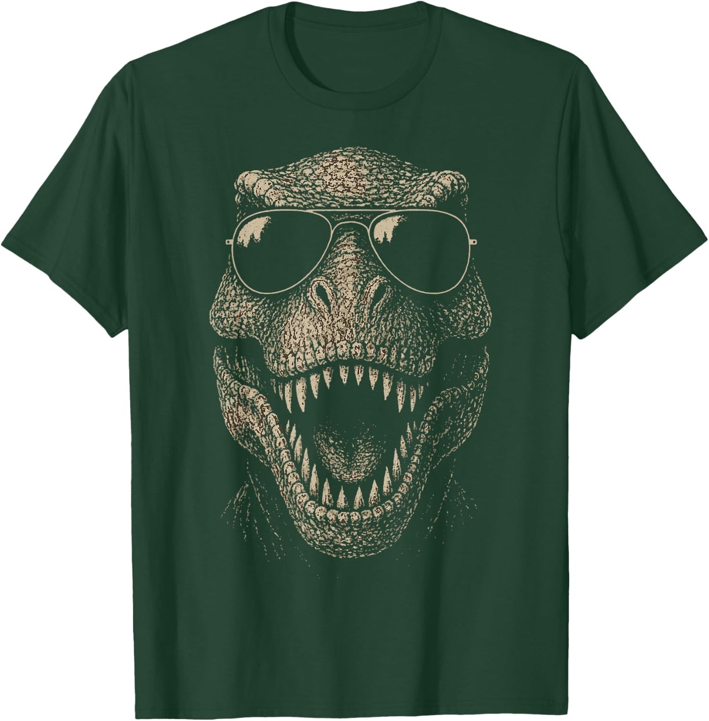 T-Rex Sunglasses T-Shirt - T-Shirt | Forest