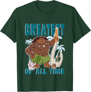 Kids Moana 2 Maui Greatest , Blue, 2 T-Shirt - T-Shirt | Forest
