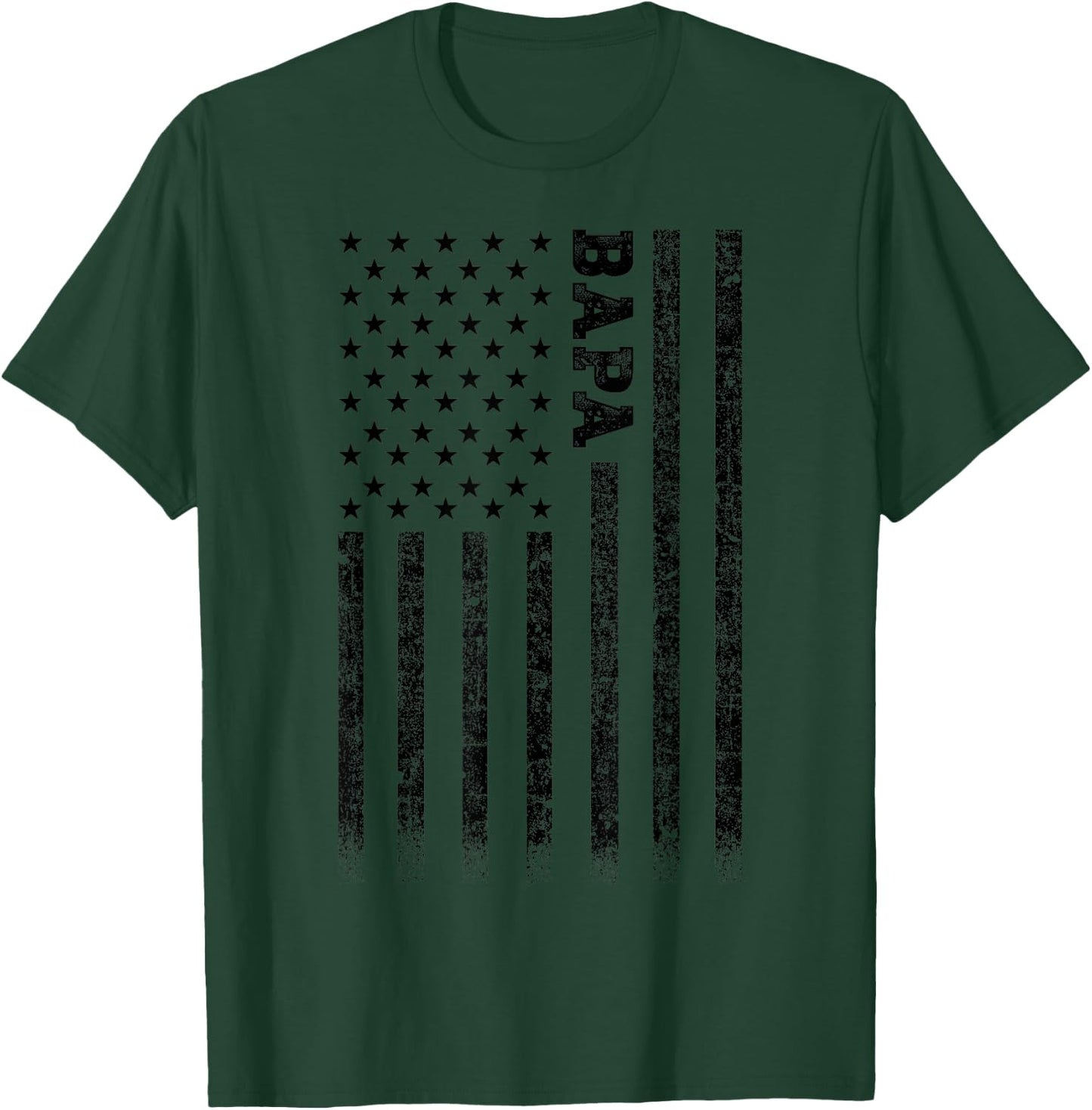 Bapa American Flag T-Shirt - T-Shirt | Forest