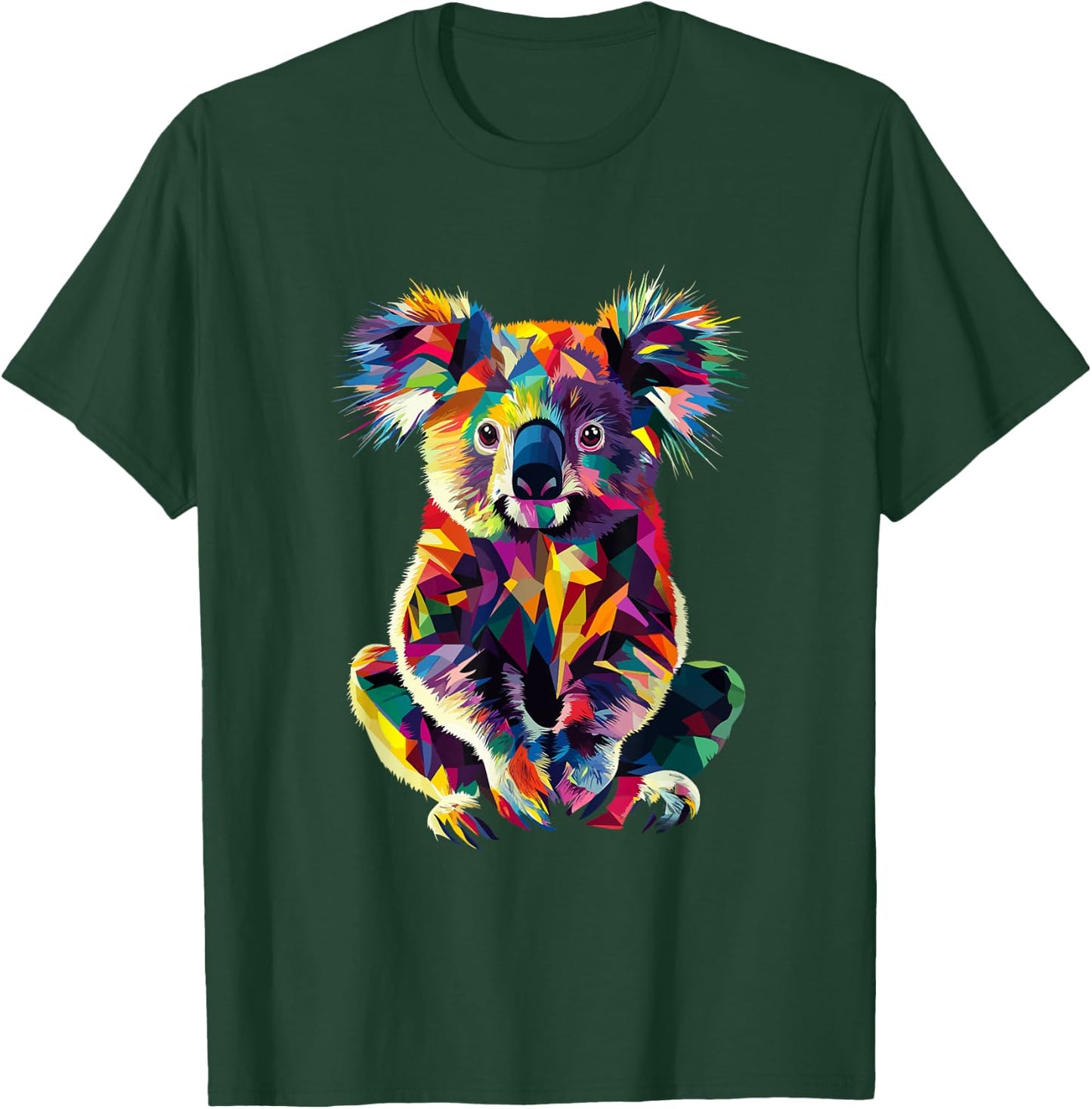 Koala Color Pop Art Koala Lovers T-Shirt - T-Shirt | Forest