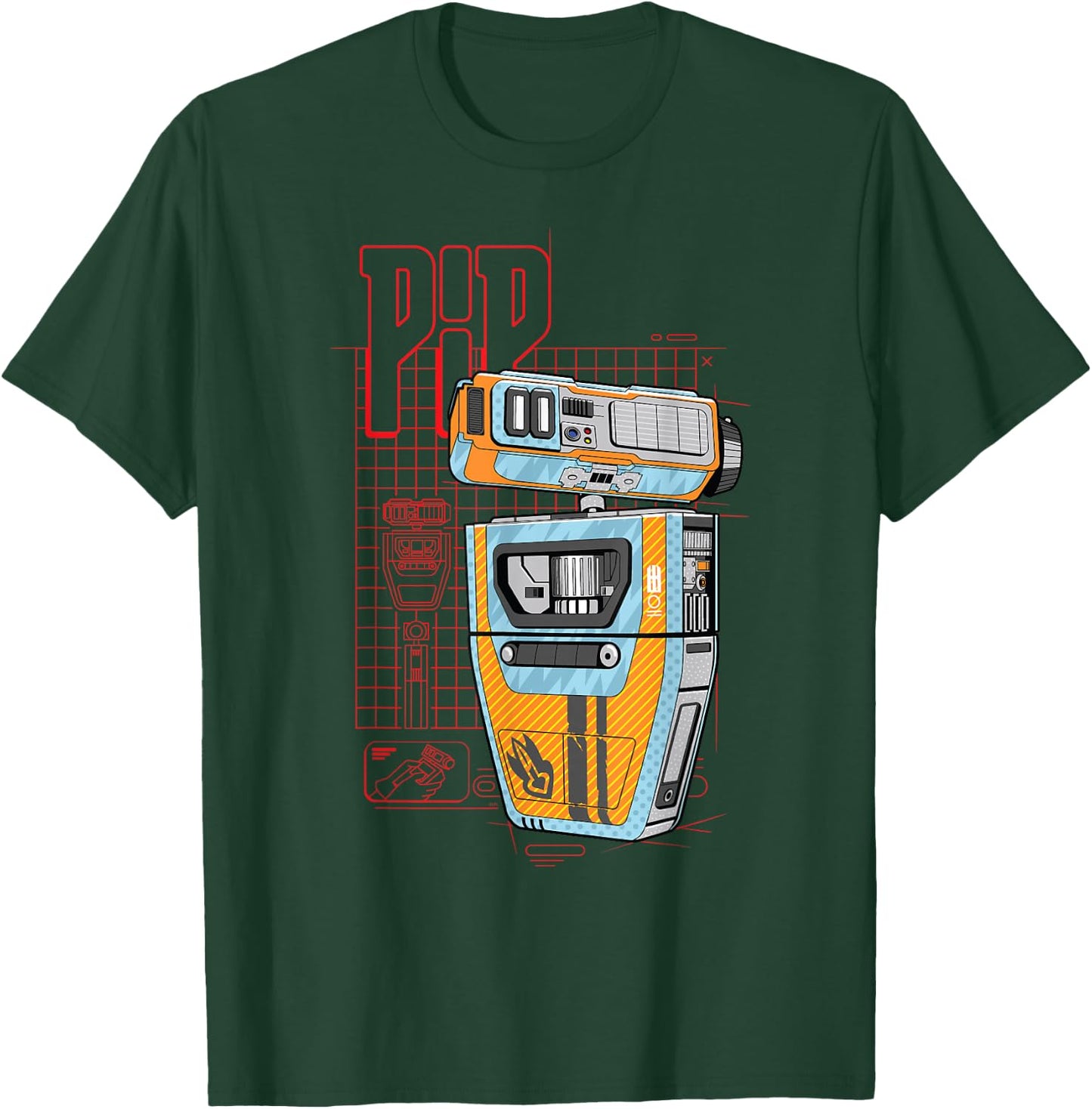 Star Wars The Acolyte Pip the PIP Repair Droid T-Shirt - T-Shirt | Forest