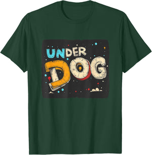Stylish Underdog Emblem for Modern Costume Lovers T-Shirt - T-Shirt | Forest