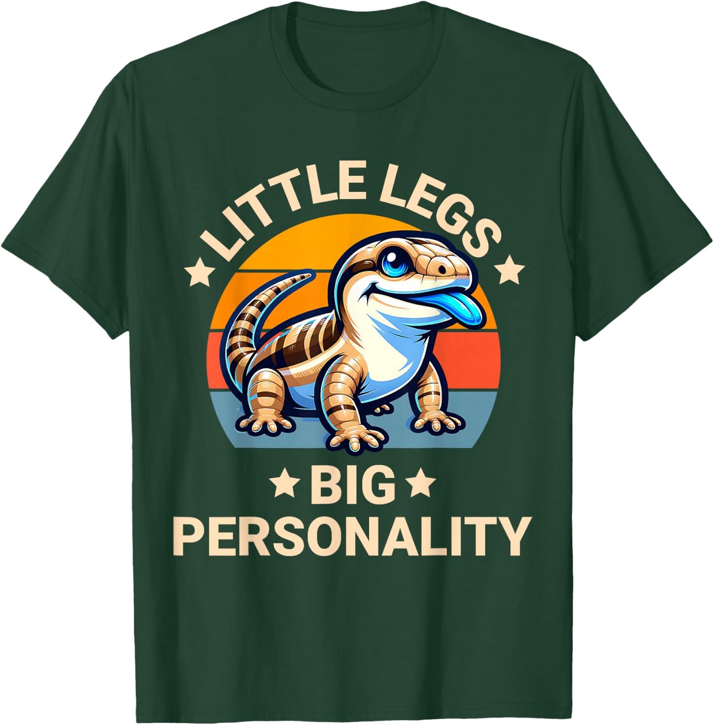 Blue Tongue Skink Owner T-Shirt - T-Shirt | Forest