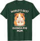 Funny World's Best Guinea Pig Mum Mama Mom T-Shirt - T-Shirt | Forest