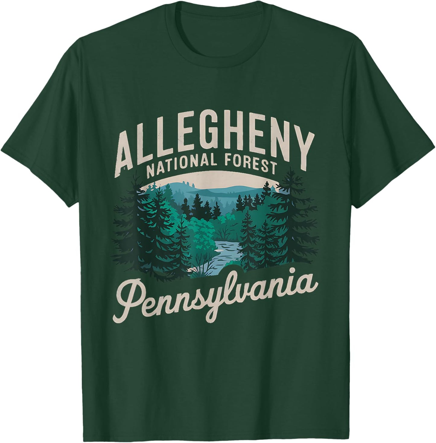 Explore Allegheny National Forest Pennsylvania T-Shirt - T-Shirt | Forest