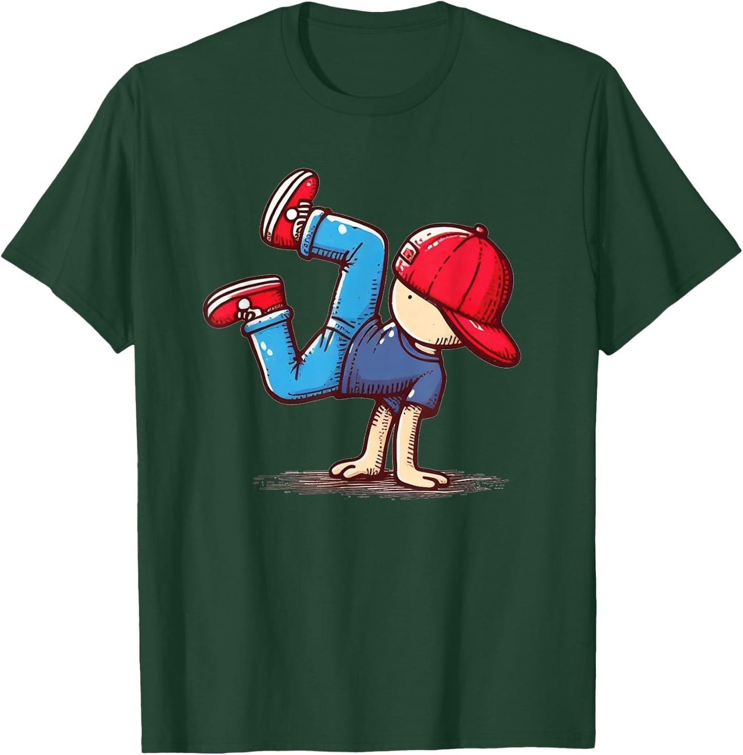 Kleiner Breakdancer T-Shirt - T-Shirt | Forest