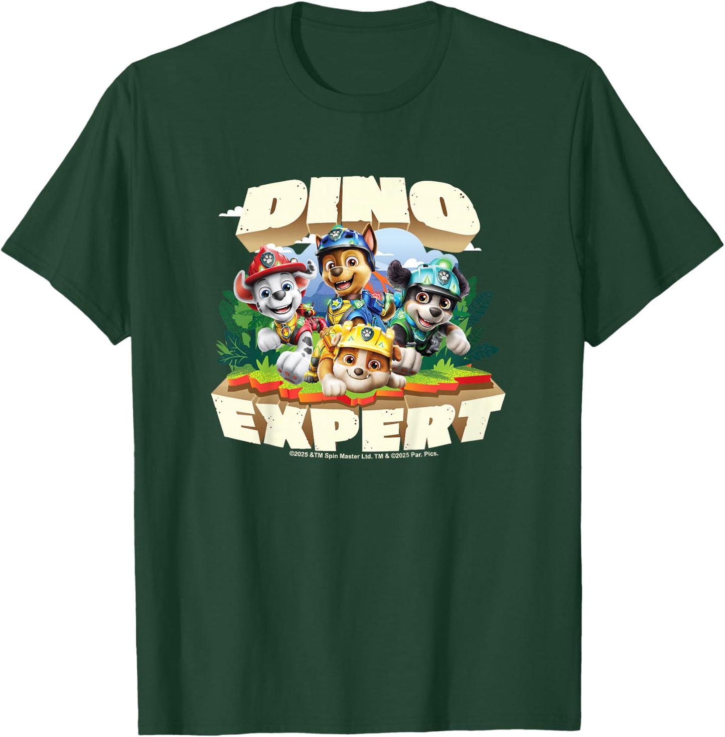 Paw Patrol: The Dino Movie - Dino Expert T-Shirt - T-Shirt | Forest