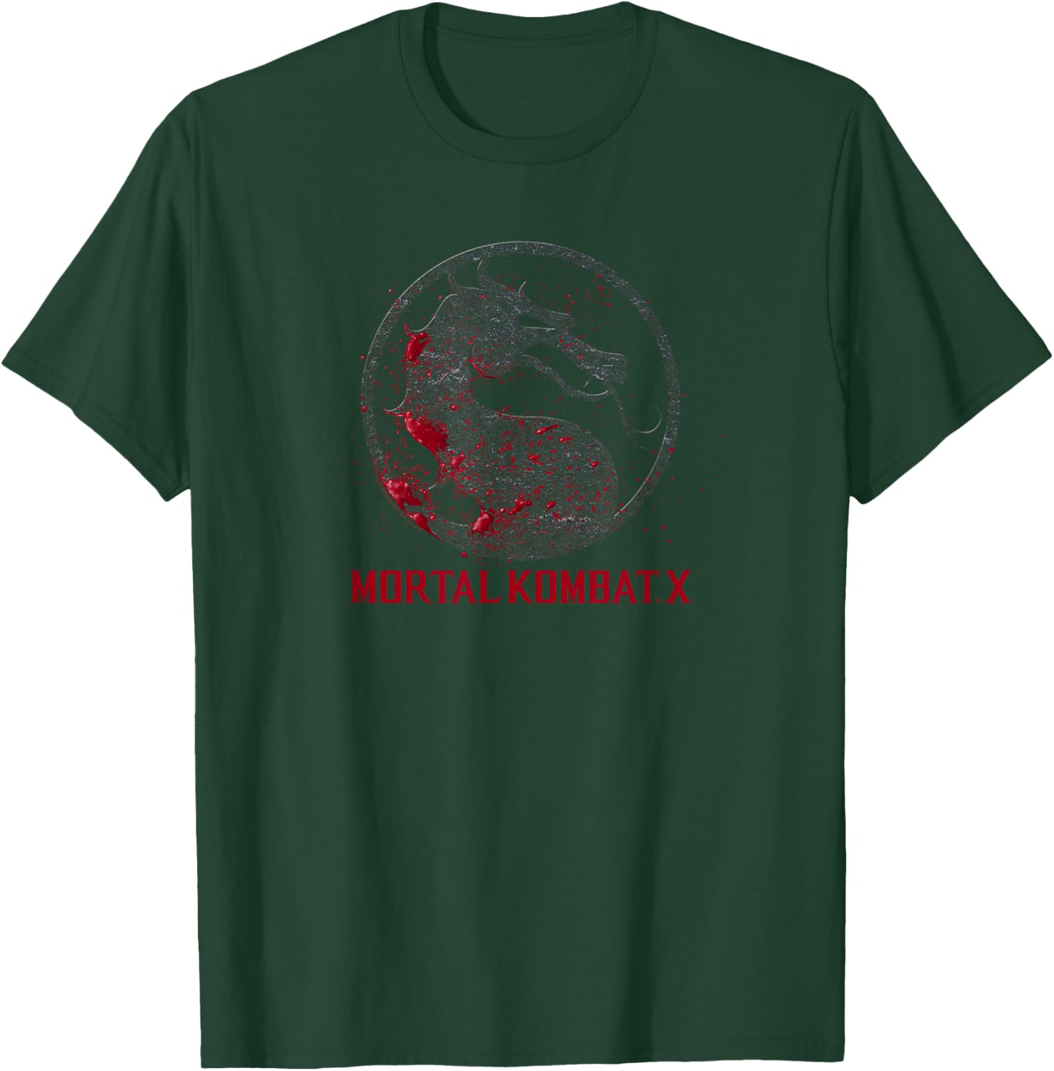 Mortal Kombat X Bloody Seal T-Shirt - T-Shirt | Forest