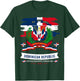 Coat of Arms Republica Dominicana For Kids & Dominican Flag T-Shirt - T-Shirt | Forest