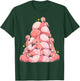 Flamingo Shirt Girls Boys Kawaii Cute Flamingo Pile T-Shirt - T-Shirt | Forest