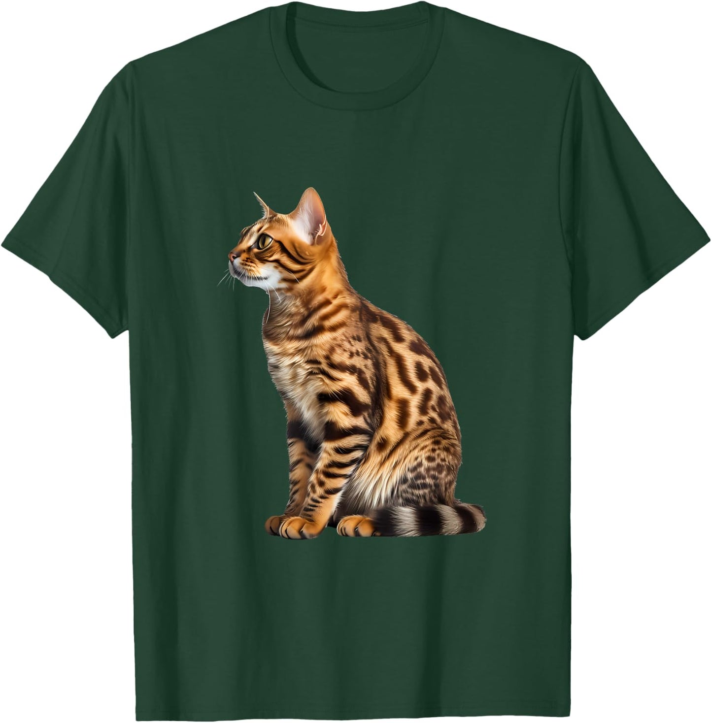 Bengalkatzen-Porträt T-Shirt - T-Shirt | Forest