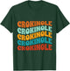 Retro Crokinole Lover Board Game T-Shirt - T-Shirt | Forest