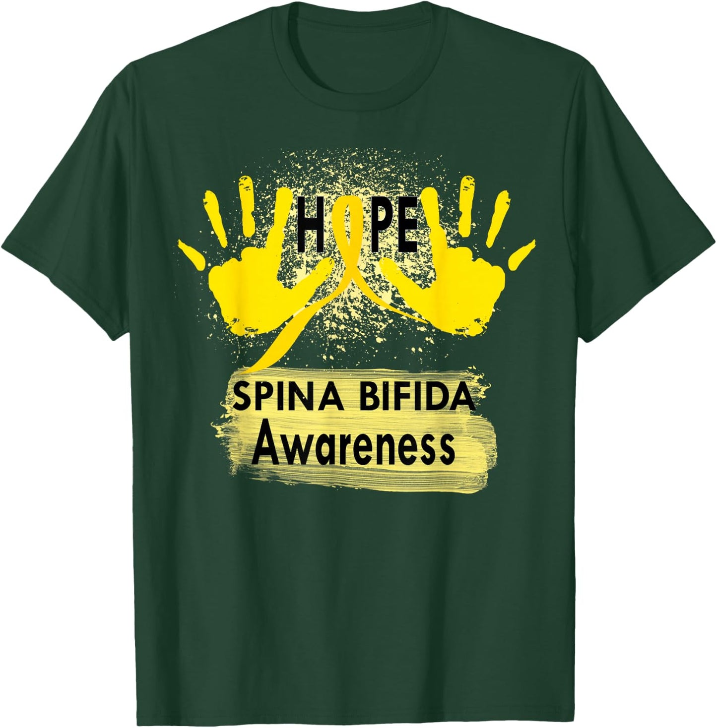 Spina Bifida Awareness T-Shirt - T-Shirt | Forest