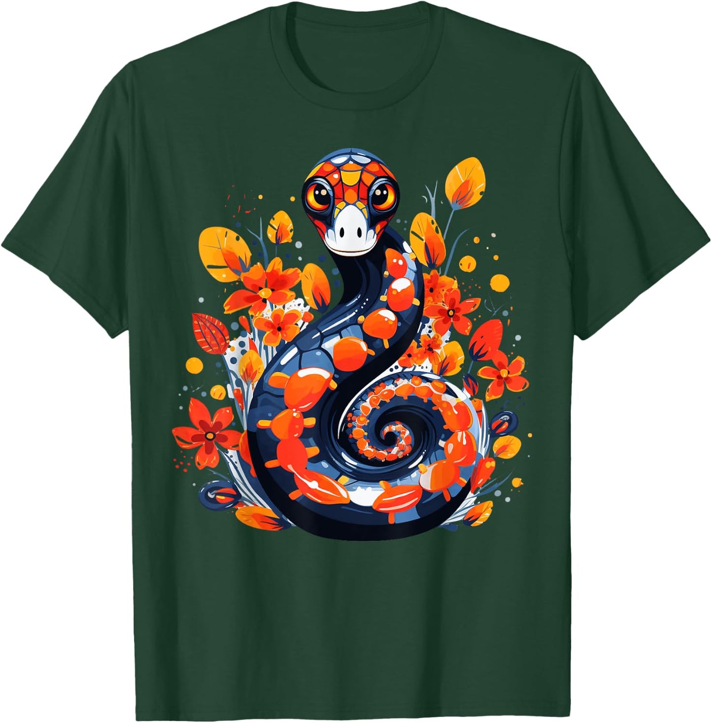 Coral Snake Hippie T-Shirt - T-Shirt | Forest