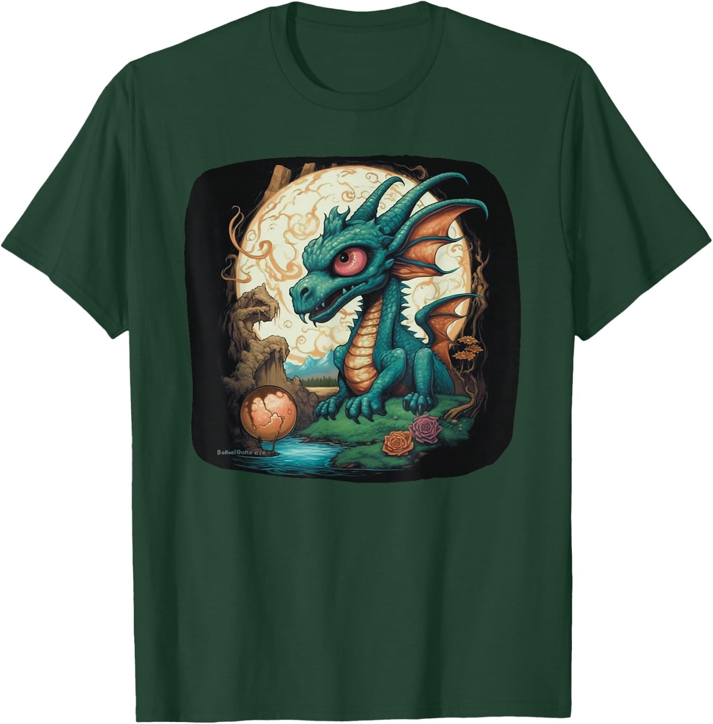 Spyro Adventure Dragon Gamer Dragon T Fantasy Pop Art T T-Shirt - T-Shirt | Forest