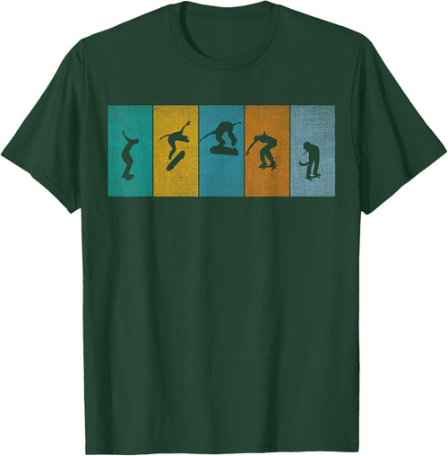 Retro Skater - Vintage Skateboarder, Skateboarding Lover