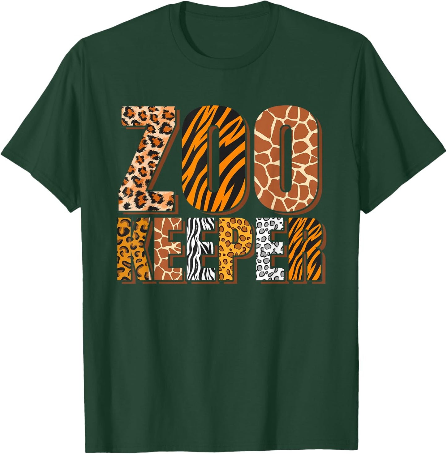 Zookeeper Zoo Keeper Zoologist T-Shirt - T-Shirt | Forest