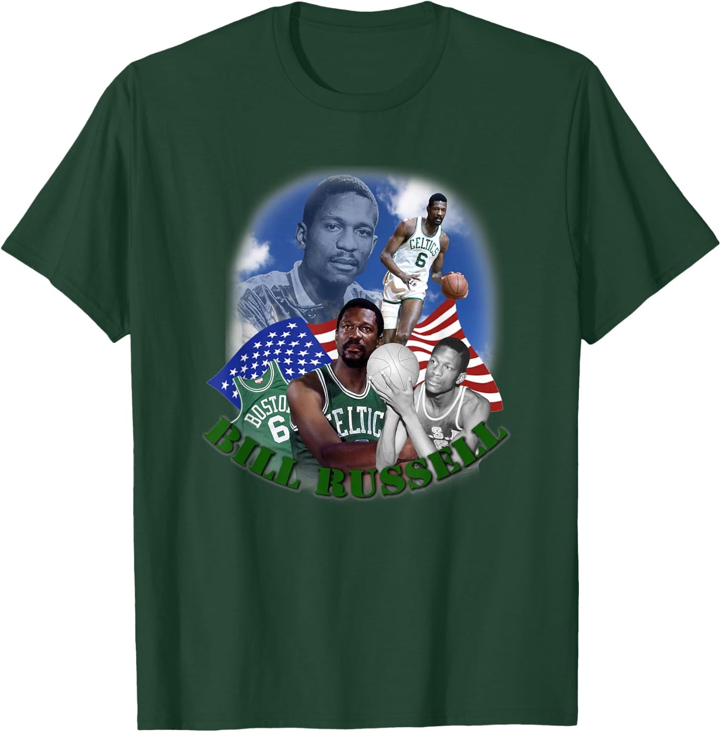 Bill Russell_010 T-Shirt - T-Shirt | Forest