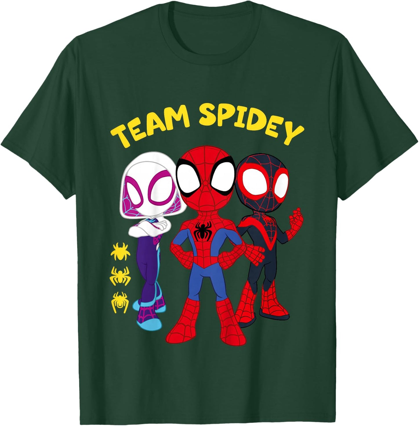 Spidey Team Spidey T-Shirt - T-Shirt | Forest