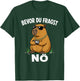 Lustige Capybara Bevor Du Fragst Nein Nö T-Shirt - T-Shirt | Forest