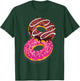 Donut Sweet Dessert Snack Funny Doughnut Food Lover Gifts T-Shirt - T-Shirt | Forest