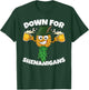 Down For Shenanigans Upside Down Pineapple Swinger Beer Men T-Shirt - T-Shirt | Forest
