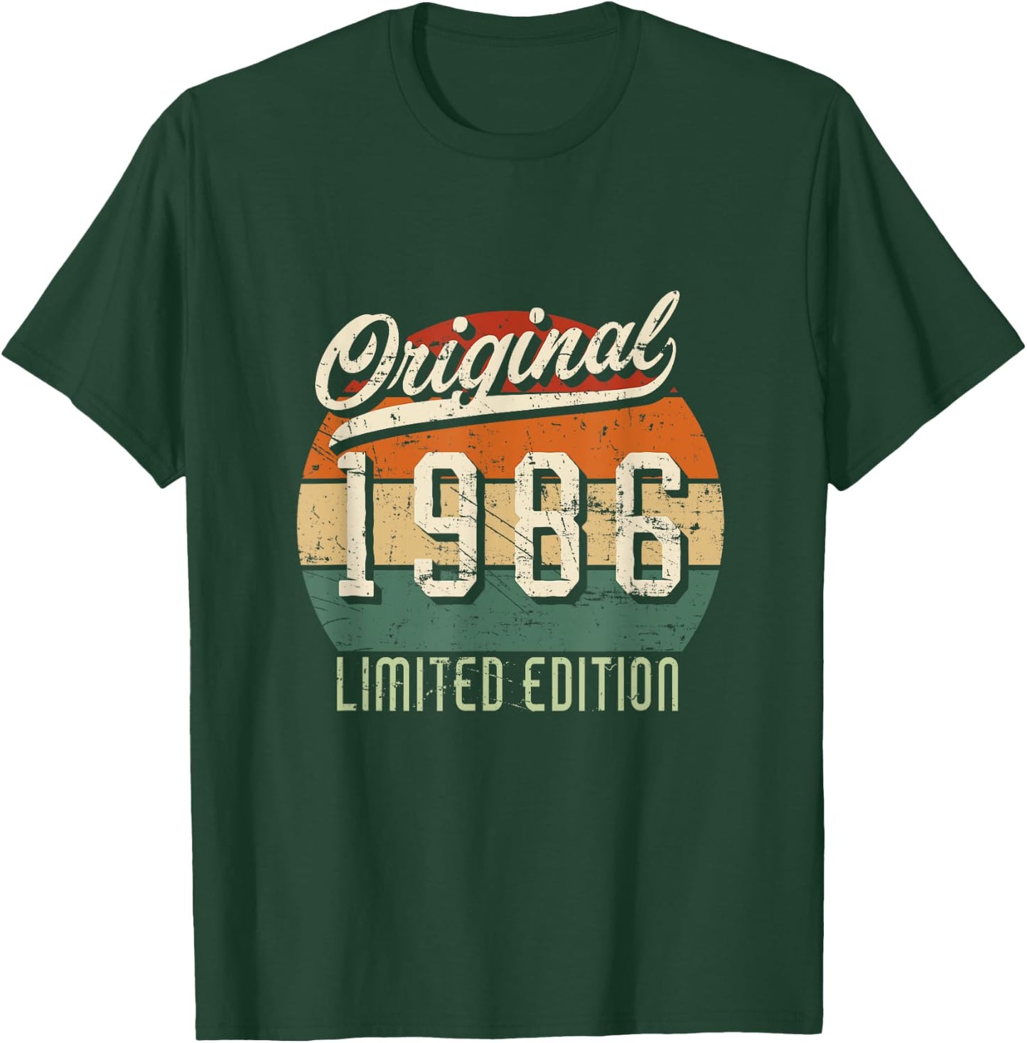 Original 1986 Limited Edition - Jahrgangs T-Shirt - T-Shirt | Forest