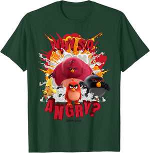 Angry Birds Why So Angry T-Shirt - T-Shirt | Forest